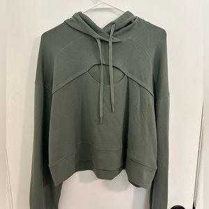 90 Degree by Reflex SoftLite Scuba Zoe Cropped Hoodie